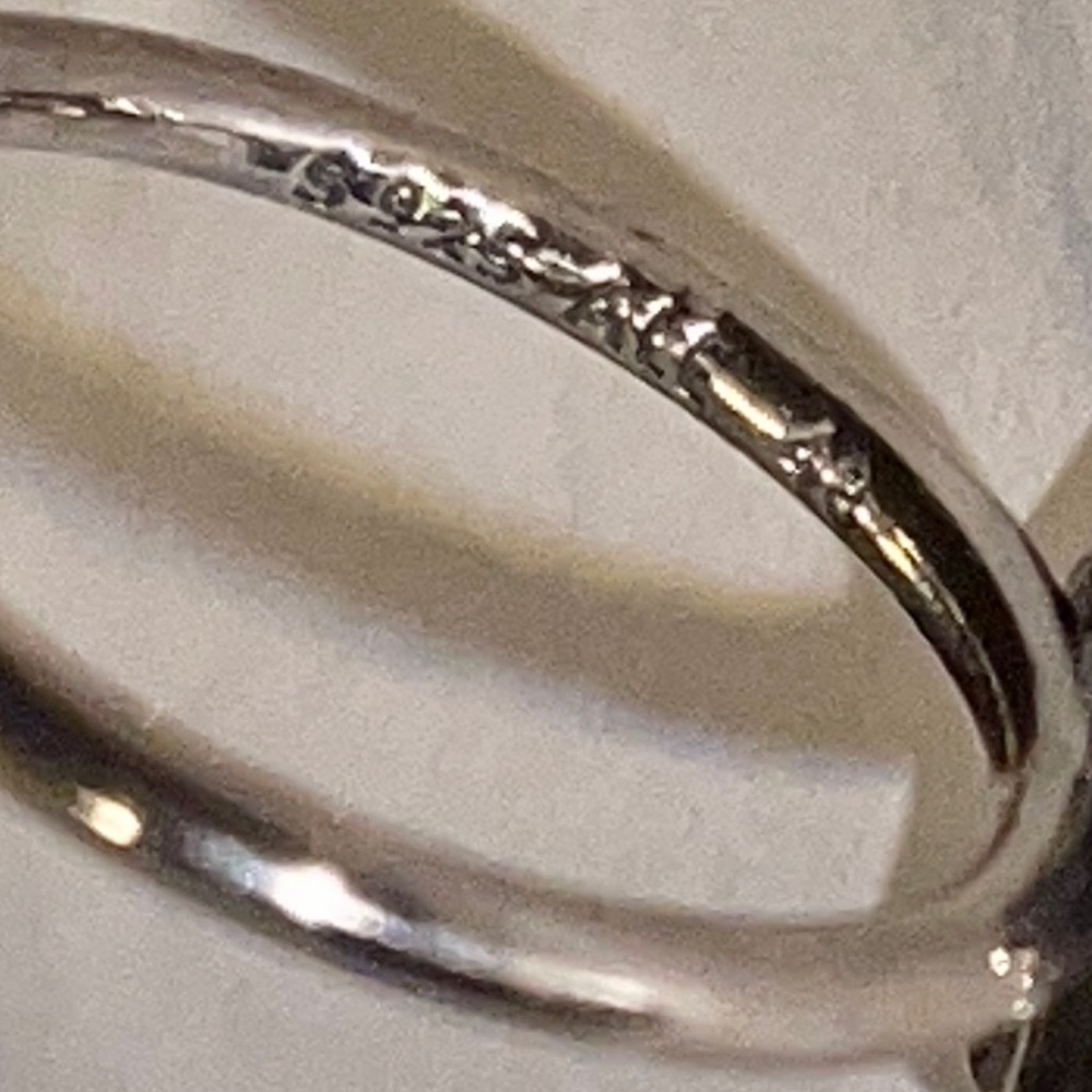 Pandora Primrose Stackable Ring White Enamel Sizes - Picture 7 of 7